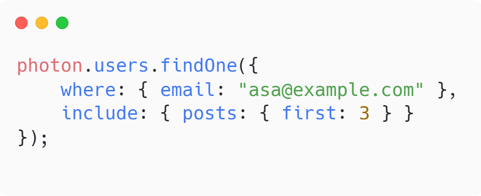 Using the ORM to access data